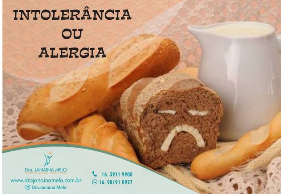 INTOLERÂNCIA AO GLÚTEN OU ALERGIA ALIMENTAR?