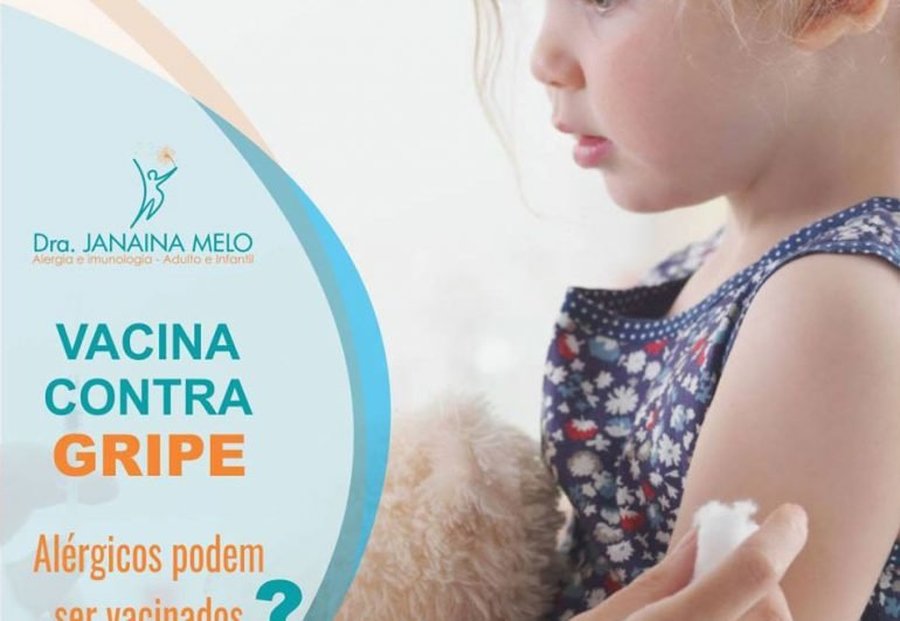 VACINAÇÃO CONTRA GRIPE, ALÉRGICOS PODEM TOMAR?