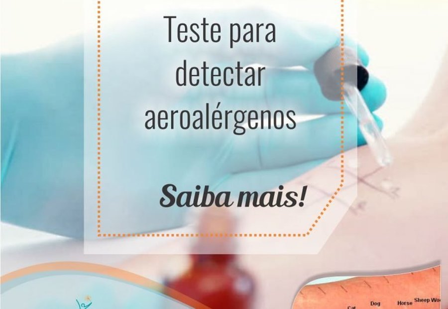 PRICK TESTE PARA AEROALÉRGENOS – SAIBA MAIS!