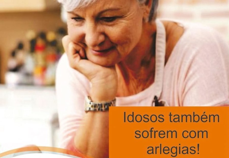 IDOSOS TAMBÉM SOFREM COM ALERGIAS