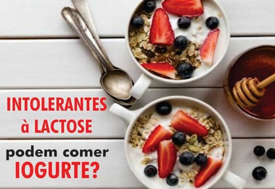 INTOLERANTES À LACTOSE PODEM COMER IOGURTES?