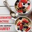 INTOLERANTES À LACTOSE PODEM COMER IOGURTES?
