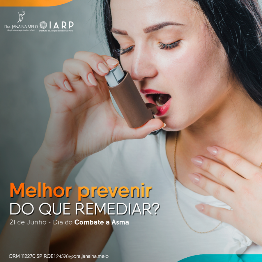 Asma - Melhor prevenir do que remediar?