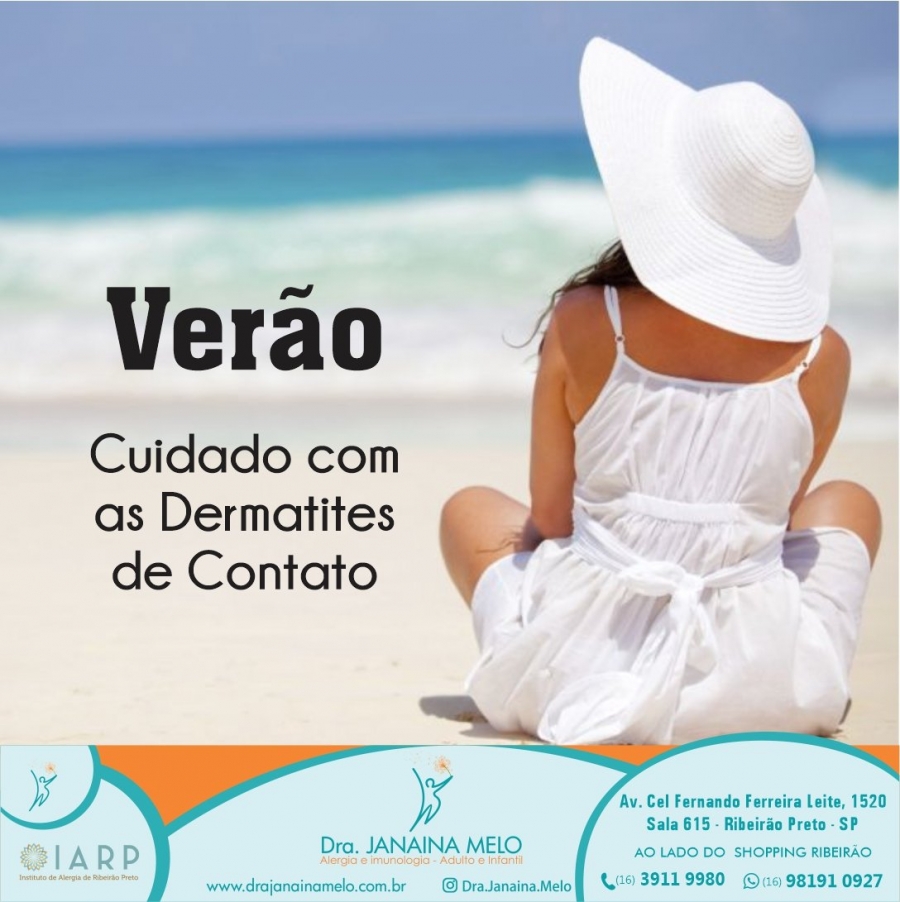 Cuidado com as Dermatites de Contato no Verão