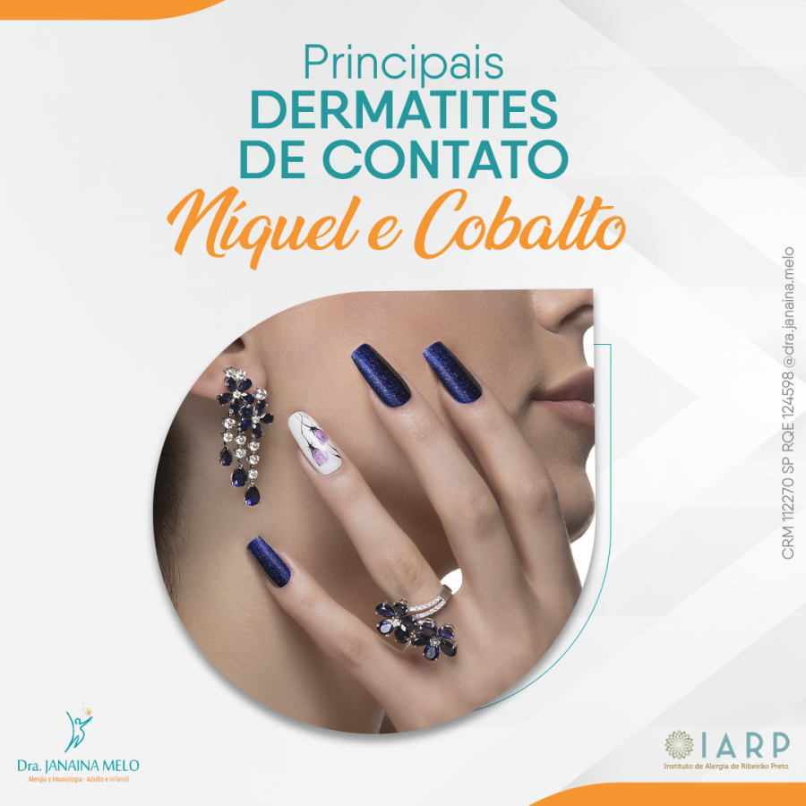 Principais Dermatites de Contato - Níquel e Cobalto