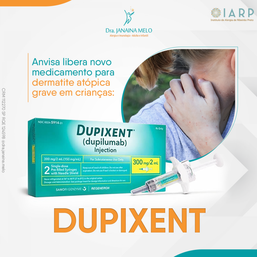 Dupixent®?  para o tratamento da Dermatite Atópica Grave