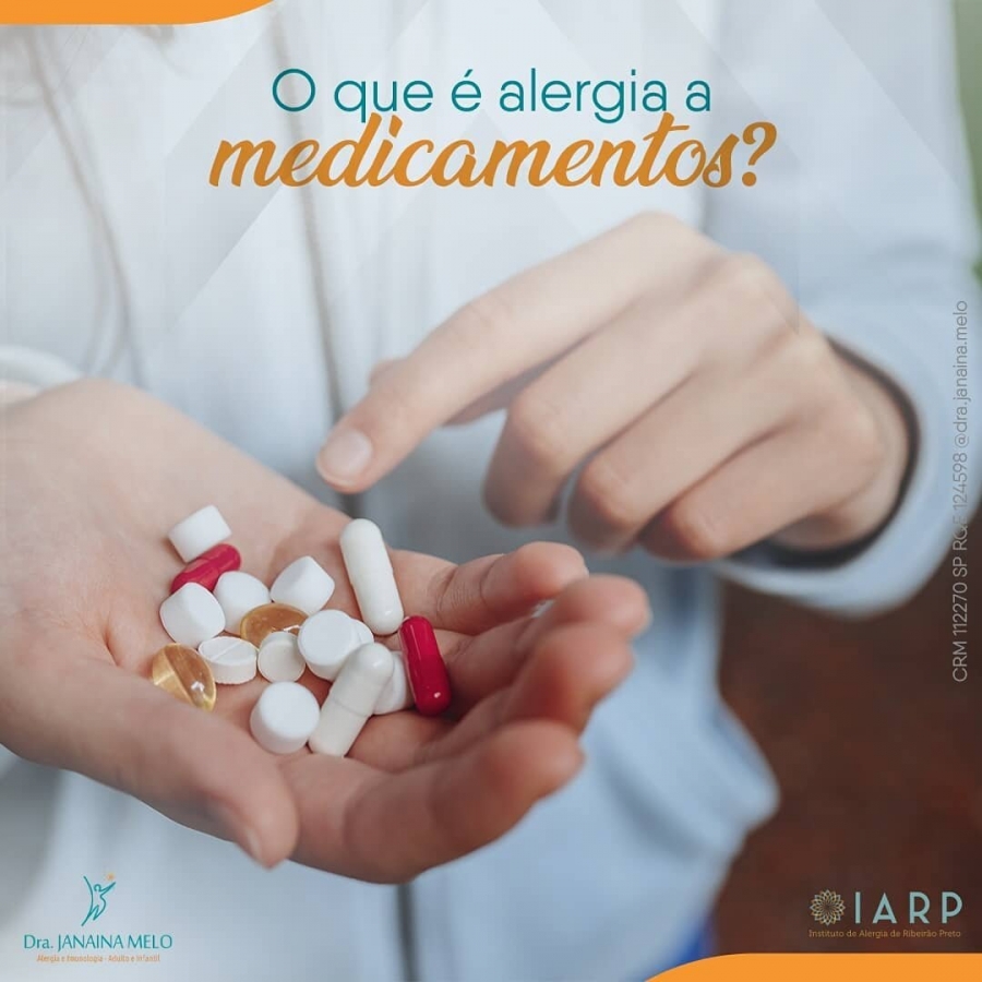 O que é Alergia a medicamentos?