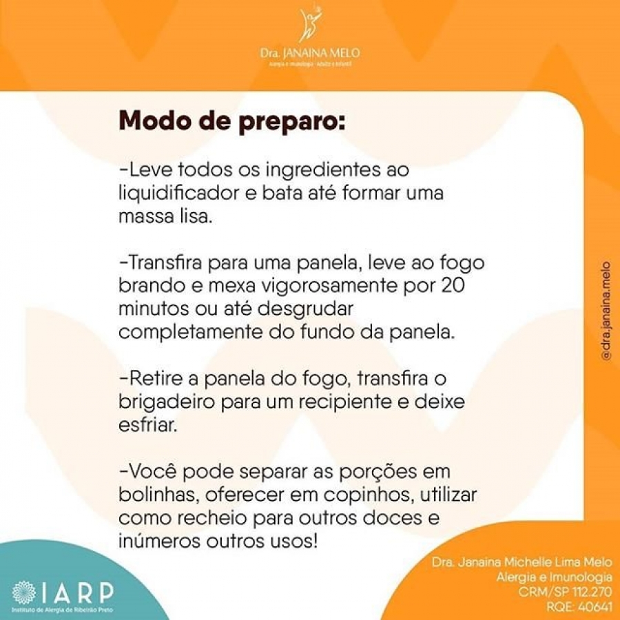 Brigadeiro sem glúten, ovos e leite!! (Modo de Preparo)