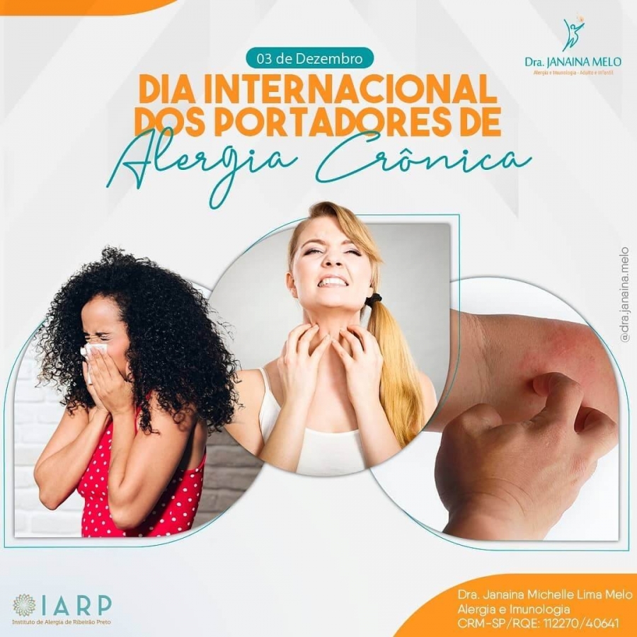 Dia Internacional dos Portadores de Alergia Crônica