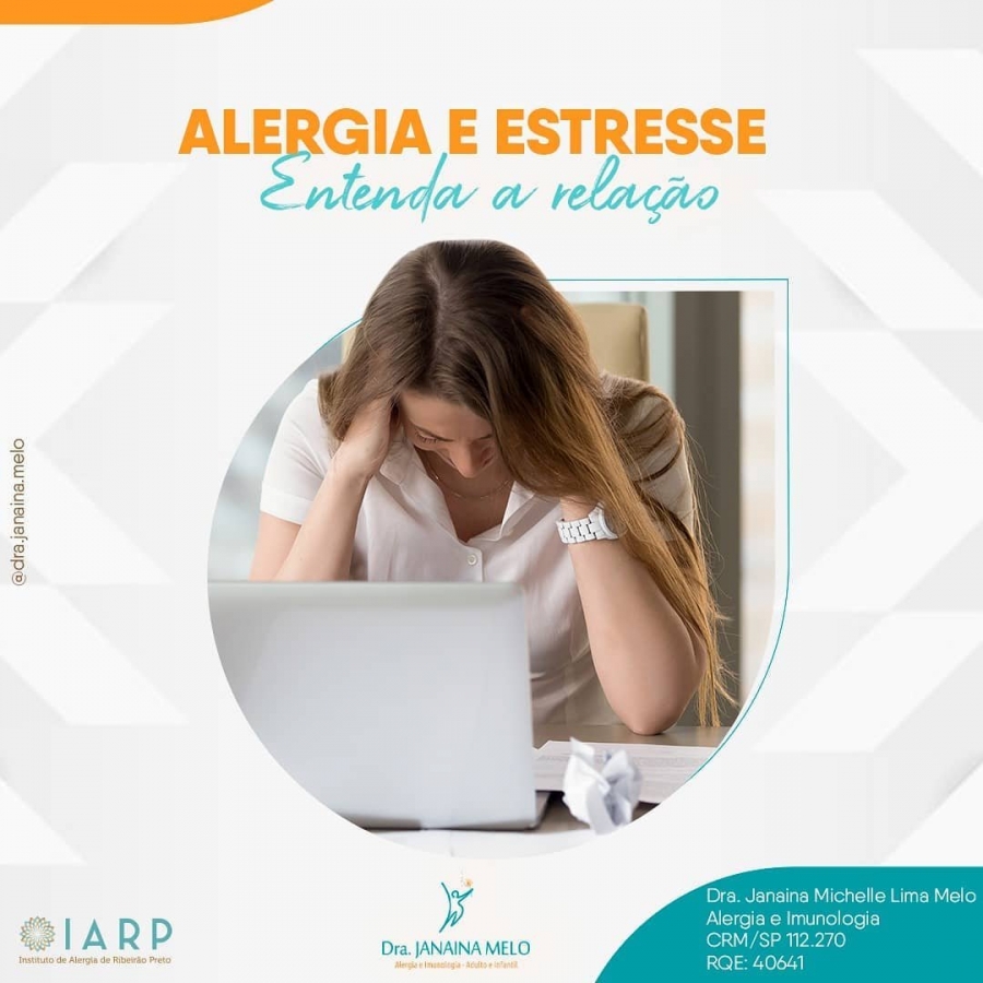 Qual a relação da alergia e do estresse?