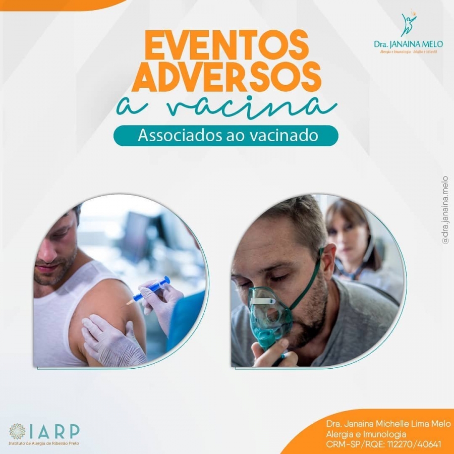 Eventos adversos a vacina associados ao vacinado