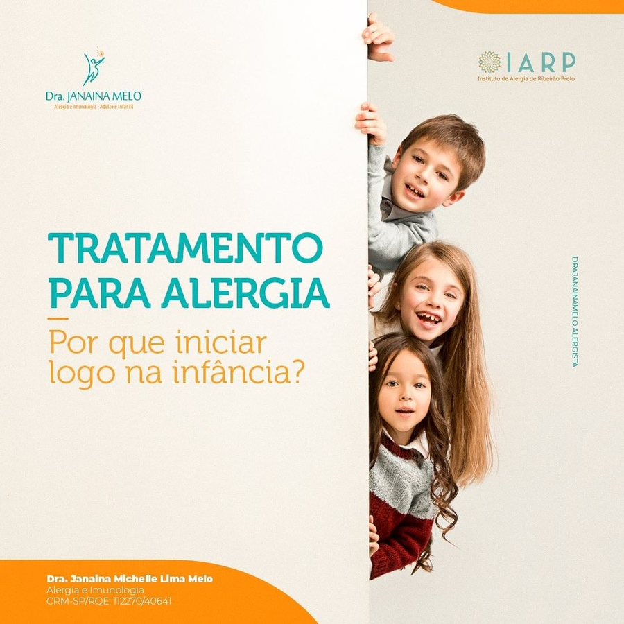 Por que iniciar tratamento para alergia na infância?