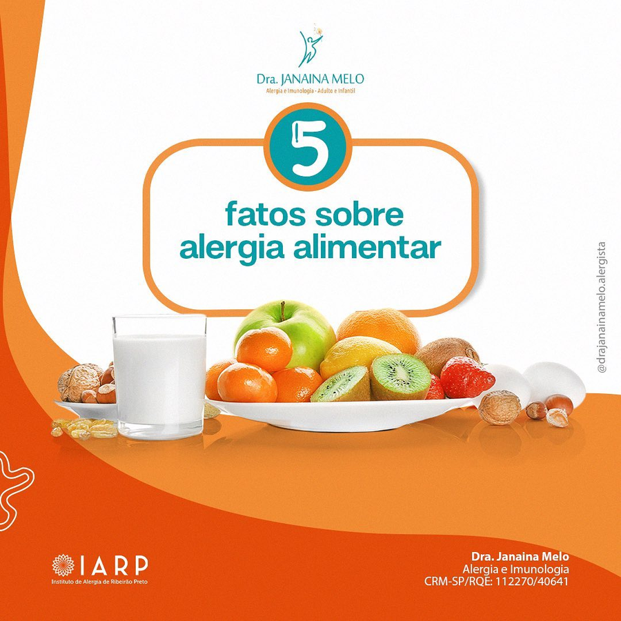 5 fatos sobre a alergia alimentar!