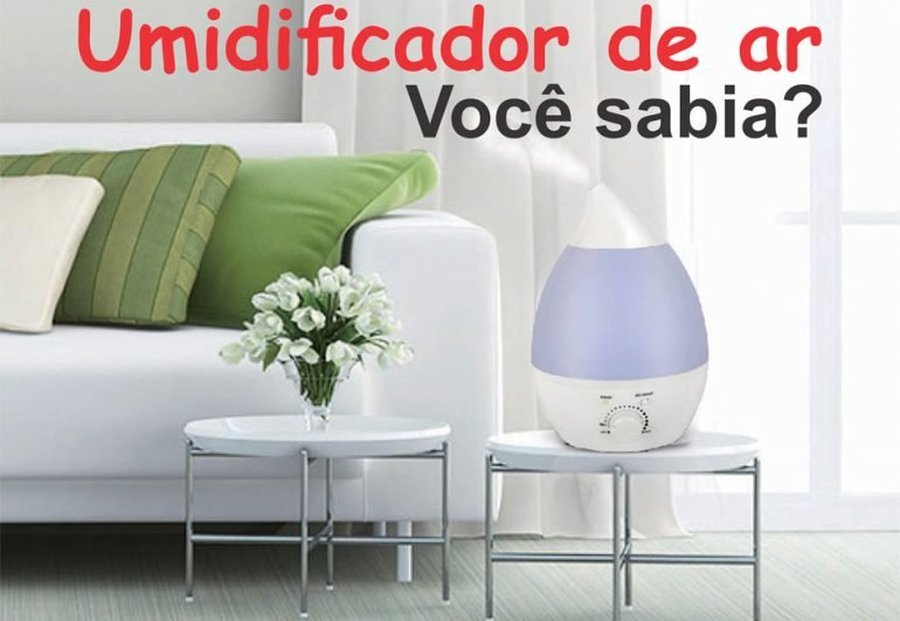 UMIDIFICADOR DE AR – VOCÊ SABIA?